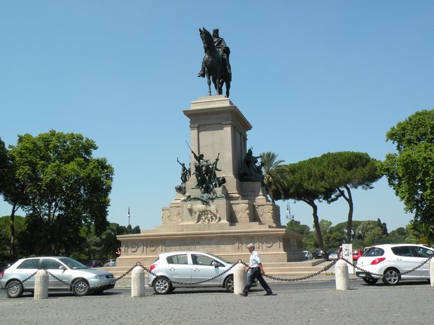  Garibaldi sur son cheval